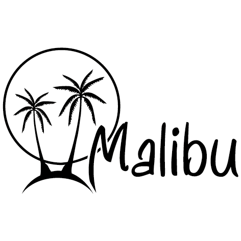 Sticker Palmier Malibu